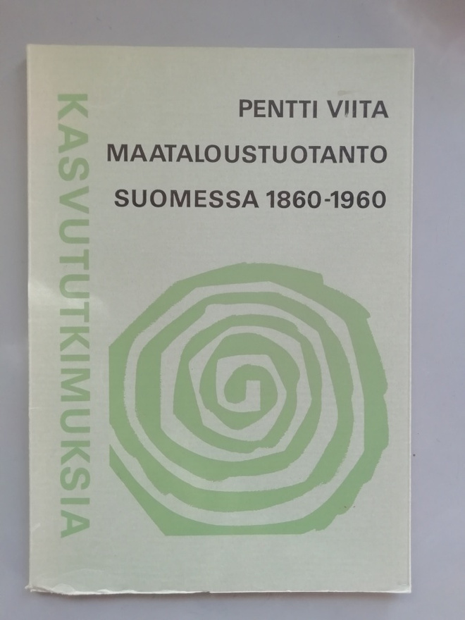Maataloustuotanto Suomessa 1860-1960