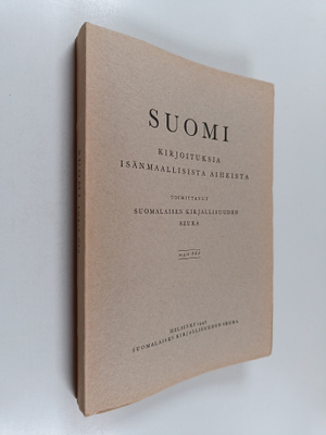 Suomi - kirjoituksia isänmaallisista aiheista 104:s osa