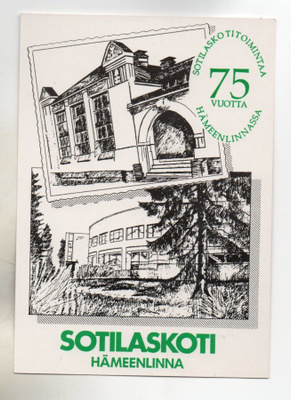 Hämeenlinna: Sotilaskoti 75 vuotta