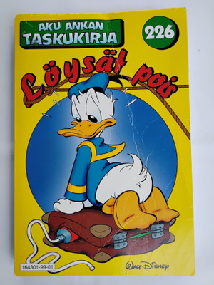 Löysät pois - Aku Ankka taskukirja 226 (2) 1.p