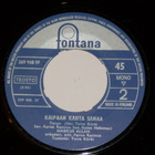 7" MARKUS ALLAN - Mustalaisen Kaipaus - single 1966 EX - pikkukuva 2