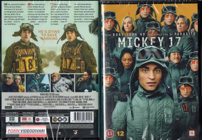 mickey 17	(52 509)	UUSI	-FI-	DVD			robert pattinson	2025
