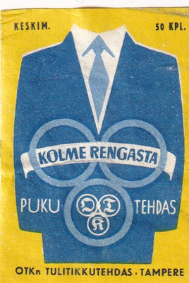 OTK Pukutehdas , OTK:n Tulitikkutehdas Tampere ,1/13