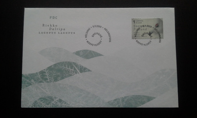 FDC Yleismerkki Riekko 5.9.2000 LaPe 1537