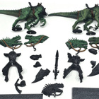 WHFB - 5kpl Dark Elves Drakespawn / Cold One Knights [F70] - pikkukuva 3