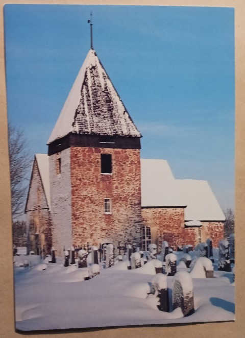 Åland, Hammarland, Sta Catharinan kirkko, talvipk, ei p.