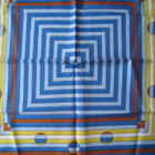 Huivi polyester  pieni monivärinen geometriset kuviot - pikkukuva 3