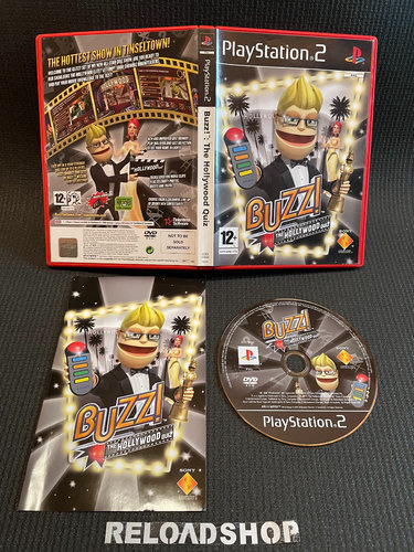Buzz! The Hollywood Quiz PS2 - CIB