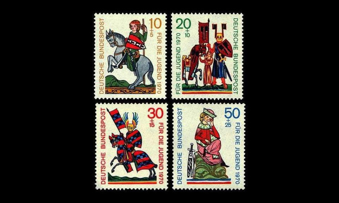 Saksa 612-5 ** Nuoriso, muistolauluja (1970)