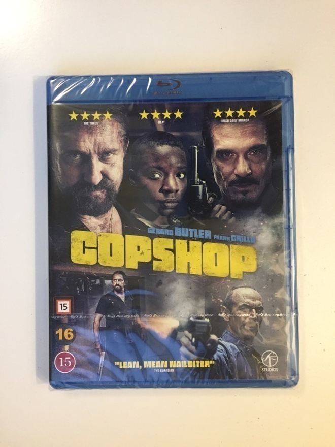 Copshop (Blu-ray) Gerard Butler, Frank Grillo (2021) UUSI