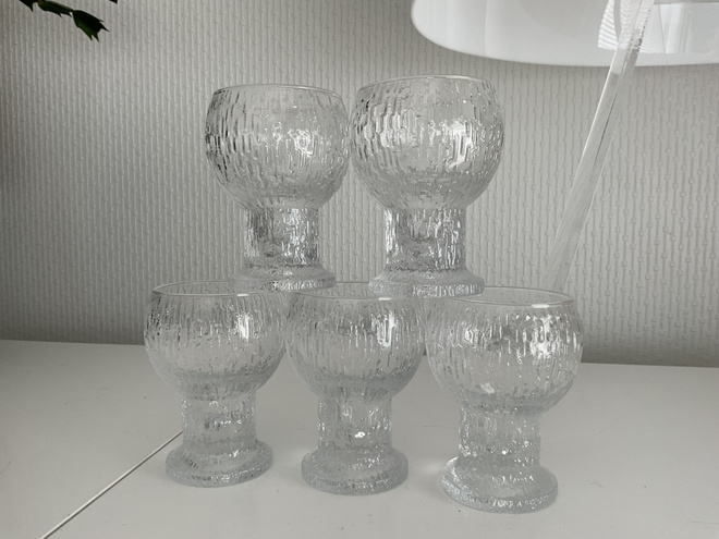 Iittala Kekkerit, Paukku 11 cl,  5 kpl