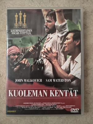 Kuoleman kentät (1984), DVD. John Malkovich