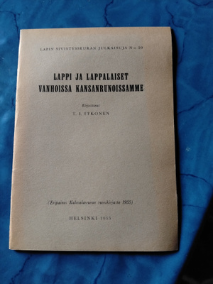 lappi ja lappaliset vanhoissa kansanrunoissamme