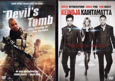 2 KPL DVD ELOKUVIA