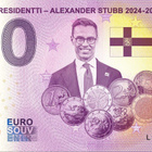 *NOLLA-EURO*2025*SUOMEN 13. PRESIDENTTI*ALEXANDER STUBB* - pikkukuva 1