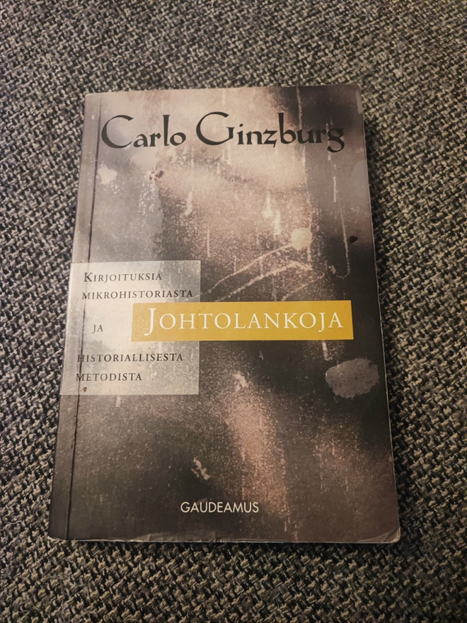 Johtolankoja Carlo Ginzburg
