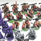 WH40K - 46kpl Chaos Space Marines Khorne Berzerkers [K34] - pikkukuva 3