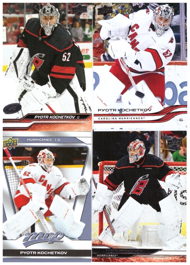 4 x Mv PYOTR KOCHETKOV Carolina Hurricanes