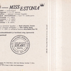 Miss Estonia `91, Erika Bauer , e87 - pikkukuva 2