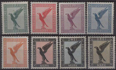 Saksa Mi 378-84 +