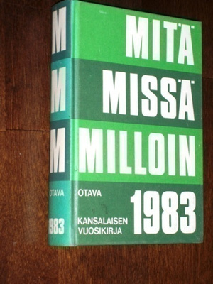 Kirja - Mitä Missä Milloin 1983