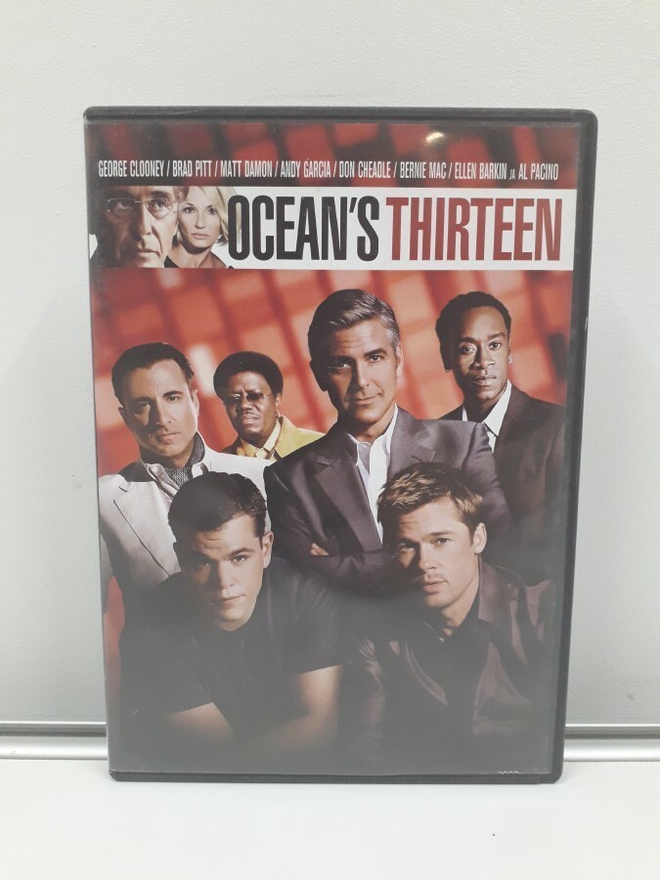 Ocean's Thirteen (Clooney, Pitt, Damon, dvd)
