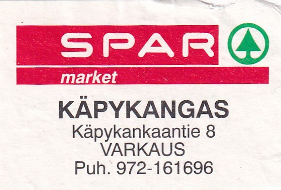 Varkaus, Käpykangas . SPAR market  , s74