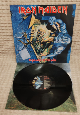 Iron Maiden No Prayer For The Dying lp