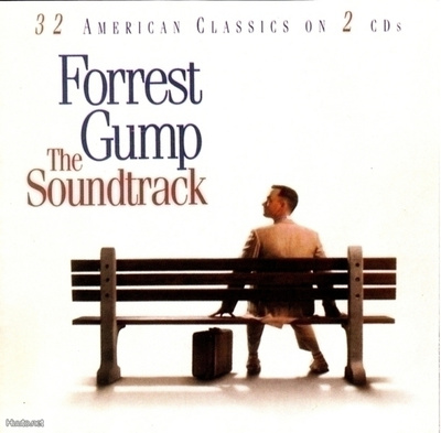 FORREST GUMP, THE SOUNDTRACK (2-CD), parhaita rock-hittejä