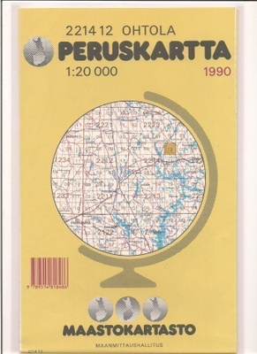 Peruskartta 1:20 000 Ohtola