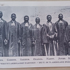 Vihityt ambolaiset pastorit 27.9.1925, mv pk, ei p. - pikkukuva 1