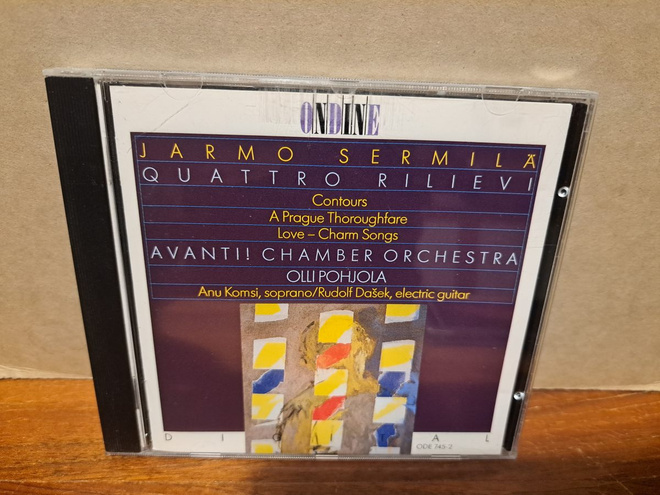 Jarmo Sermilä:Quattro Rilievi etc-Avanti!,Pohjola,Komsi CD
