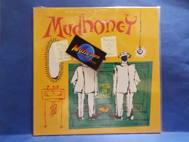 MUDHONEY - PIECE OF CAKE EX+/EX+ EU -92 OCT 6 1ST PRESS LP