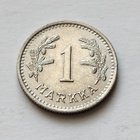 1 mk, circ, v . 1940, CuNi,  kl n. 7-8 - pikkukuva 2