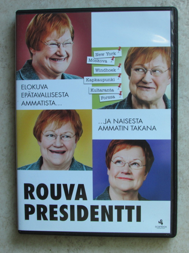 Rouva Presidentti, DVD. Tarja Halonen
