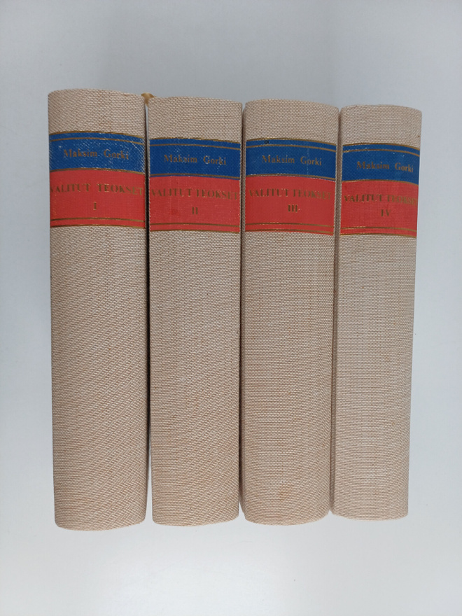 Maksim Gorki : Valitut teokset 1-4 : Kertomuksia ; Äiti, ...