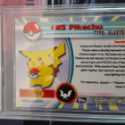 Pikachu topps foil PSA 7 - pikkukuva 2