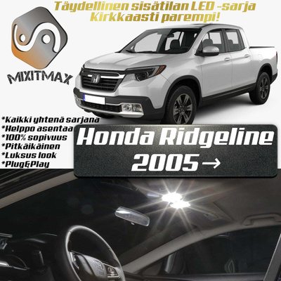 Honda Ridgeline Sisätilan LED-sarja 15-osainen