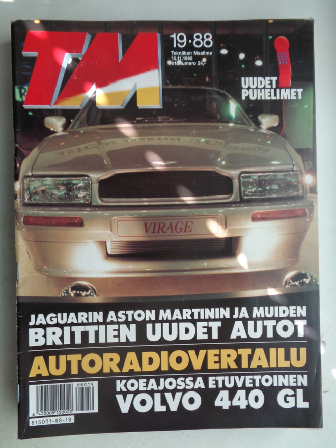 Tekniikan Maailma Nro 19/1988 (25.8)