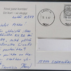 Vihkon AV13 yksittäismerkki 1,70 mk FDC-lähetyksellä - pikkukuva 1