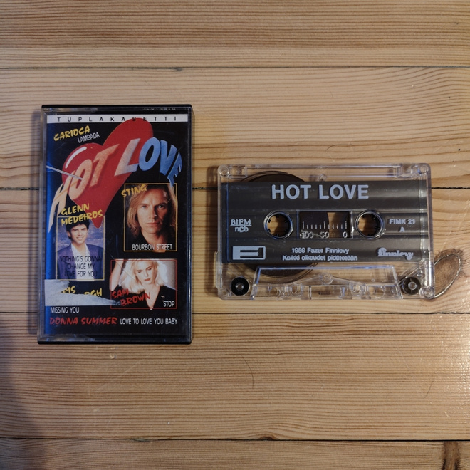 Hot Love (mm. Eric Clapton, Police) c-kasetti