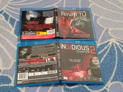 Riivattu 1 & 2 / Insidious 1 & 2 Blu-Ray