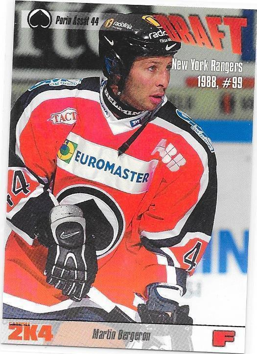 2003-04 CardSet #182 Martin Bergeron Ässät