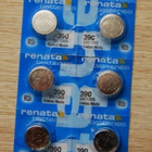 Renata 390 SR1130SW – Hopeaoksidiparisto - pikkukuva 1