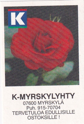 Myrskylä. K-Myrskylyhty ,1/13