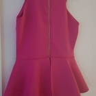 River Island taffy pink Peplum Mekko / Juhlamekko - koko 36 - pikkukuva 2