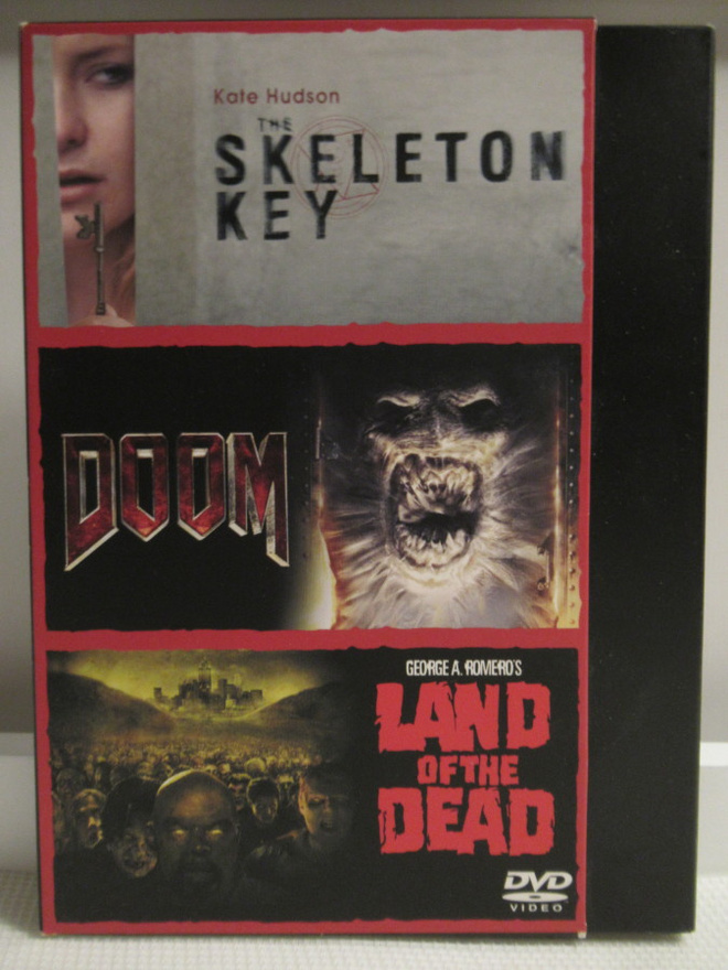 SKELETON KEY / DOOM / LAND OF THE DEAD DVDBOX