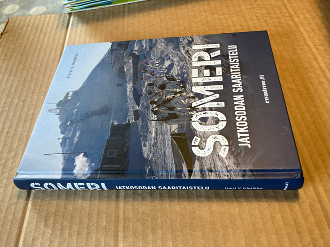 HARRI HIETIKKO SOMERI JATKOSODAN SAARITAISTELU HYVÄ