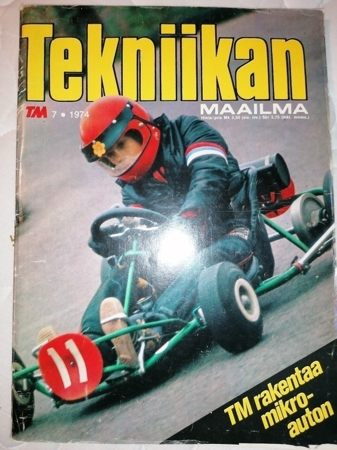 TM rakentaa Mikroauton 7/1974