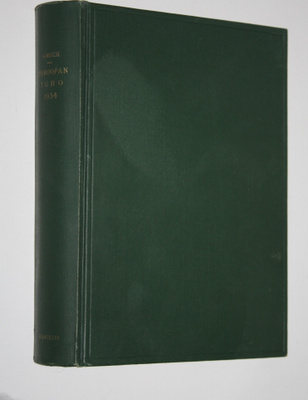 Hanns Gobsch : Euroopan tuho 1934 : näky